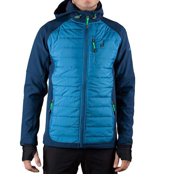 Anorak Joluvi Hybrid Blau Celeste