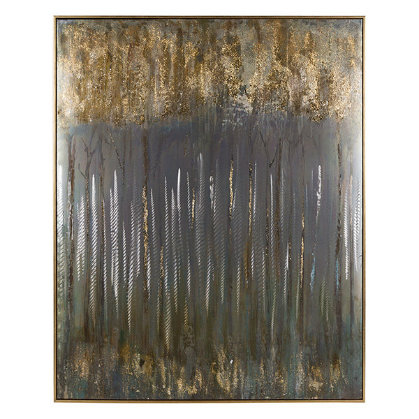 Ölgemälde Abstract (80 x 4 x 100 cm)