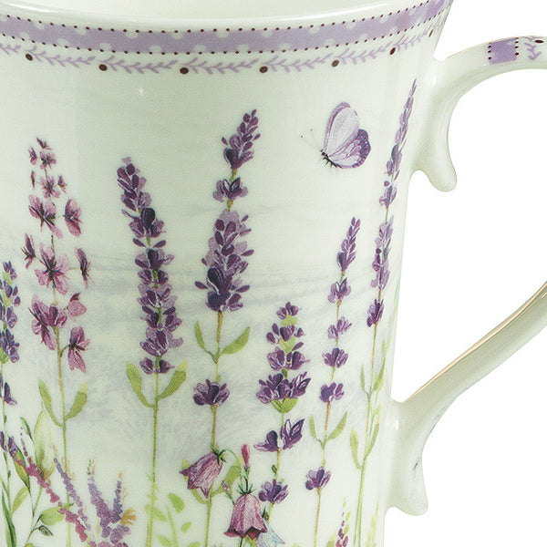 Henkelbecher Bone China Porzellan