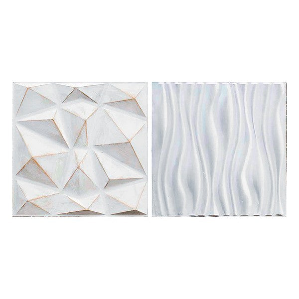 Ölgemälde White Lines (2 pcs)