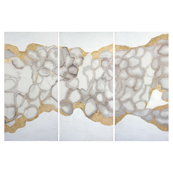 Ölgemälde Gold (3 pcs)