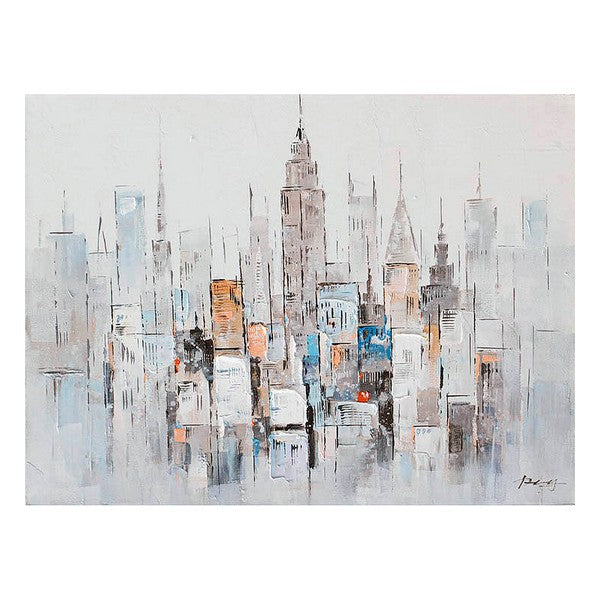 Ölgemälde Building (120 x 4 x 90 cm)