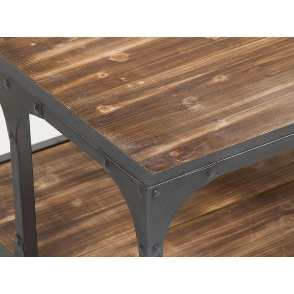 Couchtisch industrial (99,5 x 60,5 x 39,5 cm) by Craftenwood
