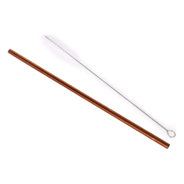 Wiederverwendbare Strohhalme Quttin Edelstahl (4 Uds)