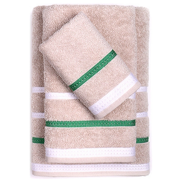 Satz Handtücher Benetton Beige