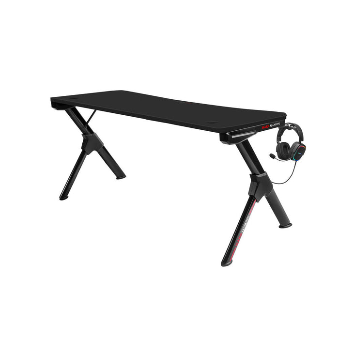 Tisch Gaming Mars Gaming MGD140 Schwarz
