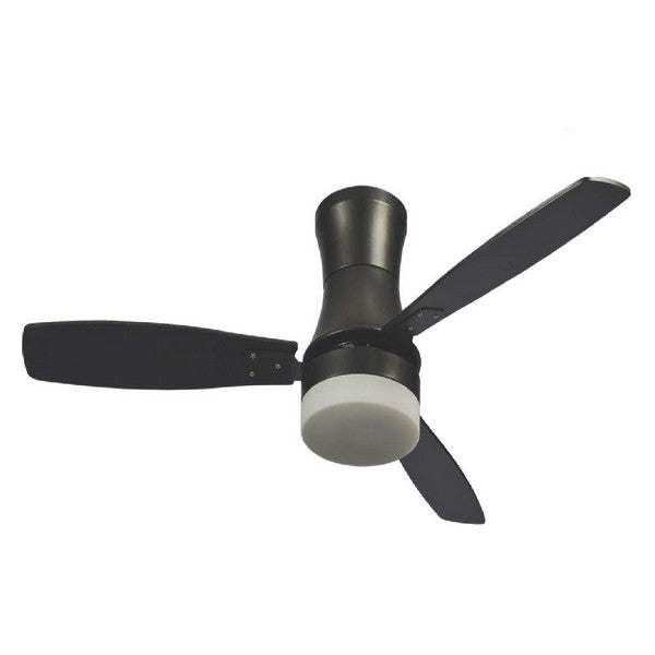 Deckenventilator mit Lampe Ledkia Diabol 65W Schwarz 15 W A++ 1500 Lm