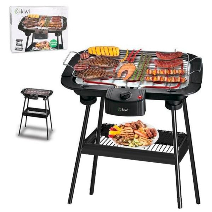 Grill Kiwi 2000W (38 x 22 cm) Elektrizität Schwarz