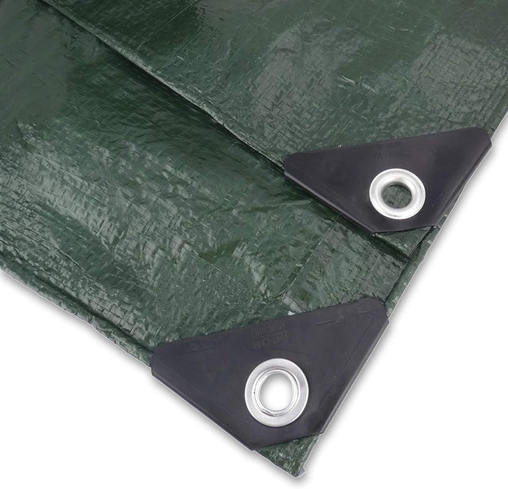 Abdeckplane Easy 90g/m² I 400 x 500 cm I Allzweckplane für Schutz vor Witterung I Ideal geeignet für die Abdeckung im Garten I UV-stabilisiert