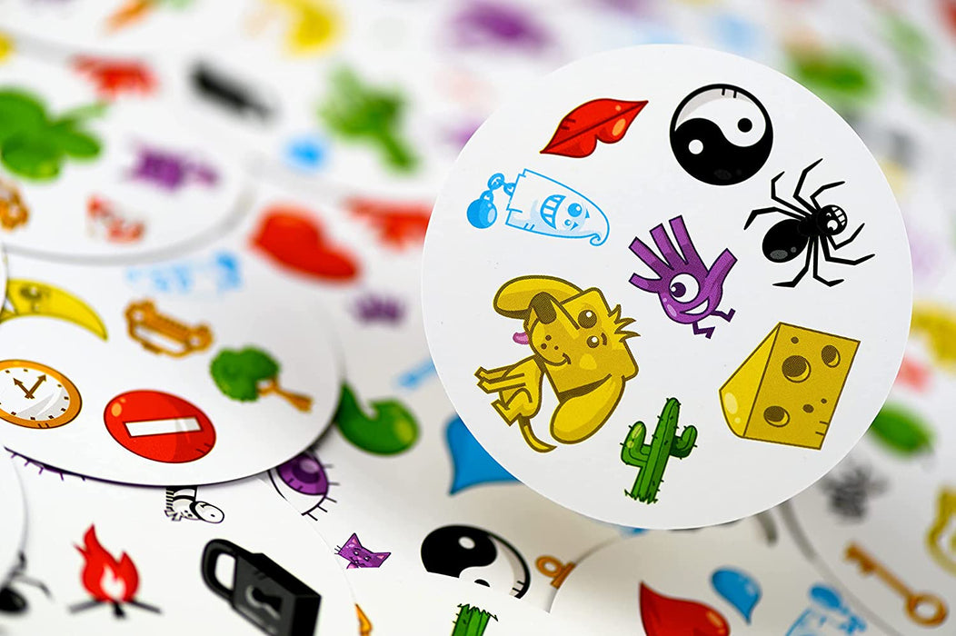 Asmodee | Zygomatic | Dobble | Familienspiel | Kartenspiel | 2-8 Spieler | Ab 6+ Jahren | 15+ Minuten | Deutsch
