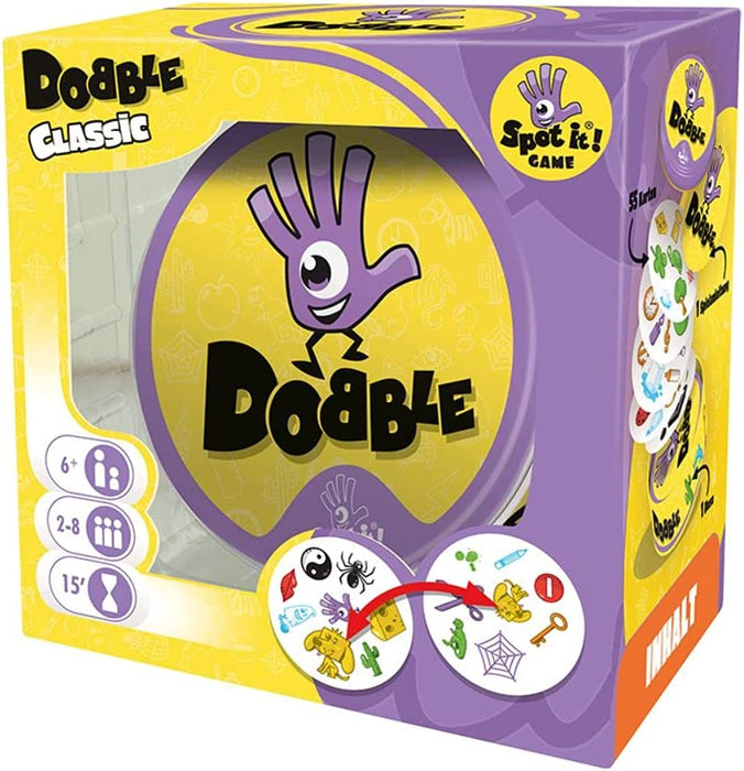 Asmodee | Zygomatic | Dobble | Familienspiel | Kartenspiel | 2-8 Spieler | Ab 6+ Jahren | 15+ Minuten | Deutsch