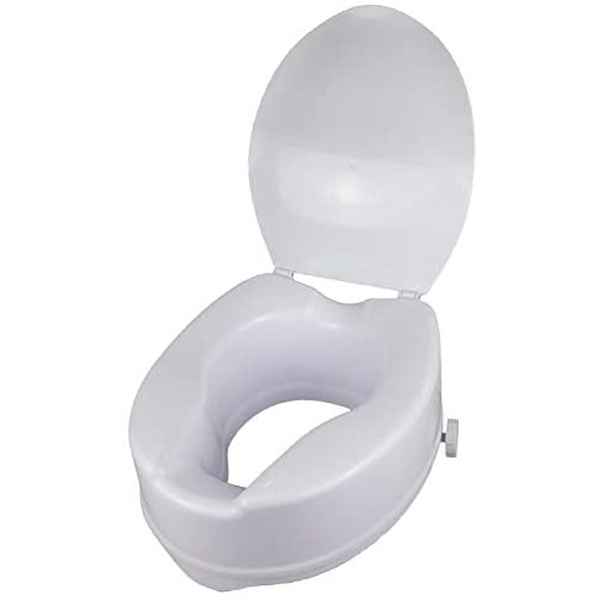 Aufzug Mobiclinic Toilette mit Deckel Einstellbar Weiß 14 cm (Refurbished A+)