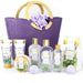  Bade Geschenkset für Frauen 10tlg. Lavender Duft Geburtstaggeschenk Damen Wellness set für Frauen Handcreme, Duschgel, Schaumbad, Bodylotion