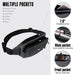 Bauchtasche Gürteltasche Hüfttasche Sport Wasserdicht Stylisch Nylon Klein Unisex Grün Hip Bum Waist Fanny Pack für Outdoor Reise Wandern 