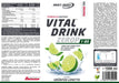 Best Body Nutrition Vital Drink ZEROP - Grüntee-Limette, Original Getränkekonzentrat - Sirup - zuckerfrei, 1:80 ergibt 80 Liter Fertiggetränk,