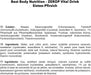 Best Body Nutrition Vital Drink ZEROP® - Eistee-Pfirsich, Original Getränkekonzentrat - Sirup - zuckerfrei, 1:80 ergibt 80 Liter Fertiggetränk