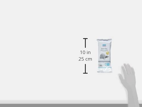 Beton-Plast, 1000 g in betongrau, lufthärtende Modelliermasse mit Beton-Optik, gebrauchsfertig mit einfacher Handhabung