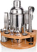 Cocktail Shaker Set,Esmula 750ML 12 Teiliges Edelstahl Barkeeper Kit Professionelles Martini Mixing Bartending Kit Kombination, Home Stylish Bar Tool
