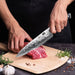 Damastmesser Kochmesser 67 Schichten Damaststahl Küchenmesser mit G10 Griff 20CM - PRO Series