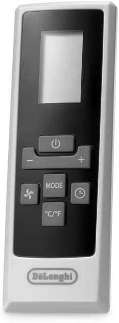 De'Longhi Pinguino PAC N82, Mobile Klimaanlage für Räume bis zu 80 m³, 9.400 BTU/h, 2,4 kW, 63 dB, Entfeuchtungsfunktion, Energieeffizienzklasse A, 12h-Timer, Weiß