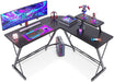 Eckschreibtisch, Schreibtisch, Gaming Schreibtisch, Computertisch Schreibtisch L-Form, ODK Modern & Robust Büro Tisch Arbeitstisch, Kratzfest