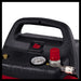 Einhell Kompressor (1100 W., max. 8 bar, 6 l-Tank, 185 l/min Ansaugleistung, Motordrehzahl 15000 min^-1, Druckminderer, Manometer, ölfrei)