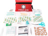 Erste Hilfe Set - 92-teiliges Premium Erste-Hilfe-Set für Haus, Auto, Reise, Büro, Sport, Wandern, Camping, Rettung (Rot)