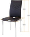 Esszimmerstühle 2er Set Verona, Weiss - Edles Italienisches Design, Kunstleder-Bezug, bequemer Polsterstuhl - Moderner Küchenstuhl, Stuhl Esszimmer