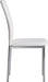 Esszimmerstühle 2er Set Verona, Weiss - Edles Italienisches Design, Kunstleder-Bezug, bequemer Polsterstuhl - Moderner Küchenstuhl, Stuhl Esszimmer