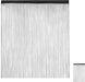 Fadenvorhang schwarz, kürzbar, Tunneldurchzug, für Türen & Fenster, waschbar, Fadengardine, 145x245 cm, Black