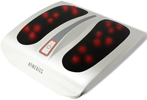 Shiatsu Fußmassagegerät Elektrisch - Massagegerät für Füße inkl. 18 Massageköpfen, tiefenwirksame Fußpflege mit Wellness Wärmefunktion - Mehr Vitalität 