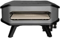 Gas Pizza Ofen mobiler Pizzaofen Pizzastein Gasgrill bis 400°Grad regelbar mit 34x34 cm Pizzastein tragbar Terrasse Balkon Test SEHR GUT
