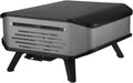 Gas Pizza Ofen mobiler Pizzaofen Pizzastein Gasgrill bis 400°Grad regelbar mit 34x34 cm Pizzastein tragbar Terrasse Balkon Test SEHR GUT