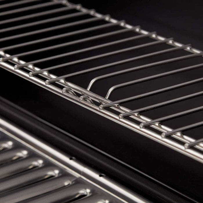 Gasgrill SAN DIEGO 2, mit Grill-Thermometer, 2-Brenner aus Edelstahl, kleiner Grill, Edelstahl-Grill-Rost, Balkon-Grill, Camping-Grill