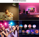 Glühbirne Smart Lampe E27, WLAN Lampe LED Kompatibel mit Alexa Google Home, 9W, Dimmbar Warmweiß-Kaltweiß und Mehrfarbige Birne, Kontrolle durch APP