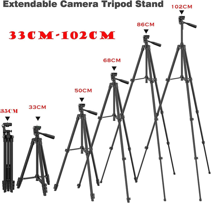 Handy Stativ Smartphone Für iPhone Stativ Kamera Stative Lightweight Tripod Ständer Halterung Leichtes Kamera-Dreibeinstativ