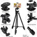 Handy Stativ Smartphone Für iPhone Stativ Kamera Stative Lightweight Tripod Ständer Halterung Leichtes Kamera-Dreibeinstativ