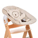 Hauck Babywippe Alpha Bouncer 2in1 kompatibel mit Hauck Hochstuhl Alpha+ und Beta+, Baby Wippe für Neugeborene ab Geburt bis 9 kg, mit Teddy Einlage