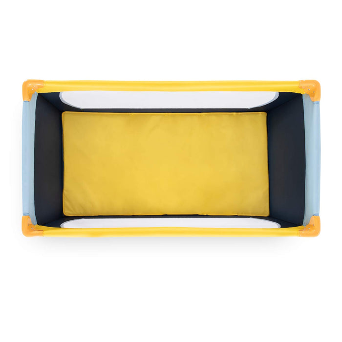 Hauck Kinderreisebett Dream N Play / inklusive Einlageboden und Tasche / 120 x 60cm / ab Geburt / tragbar und faltbar, Mehrfarbig
