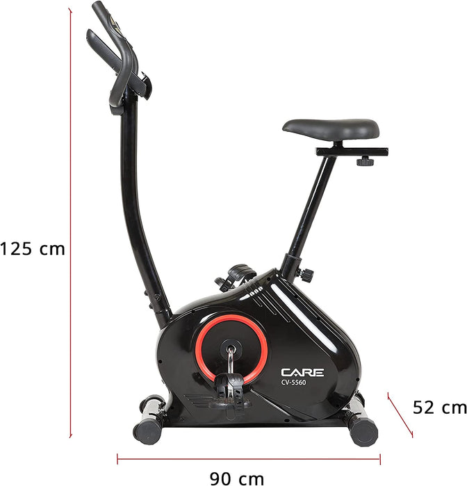 Heimtrainer Fahrrad 21 Programme - Magnetische Bremse, Riemenantrieb - 16 Widerstandsstufen - Schwungmasse 7 kg