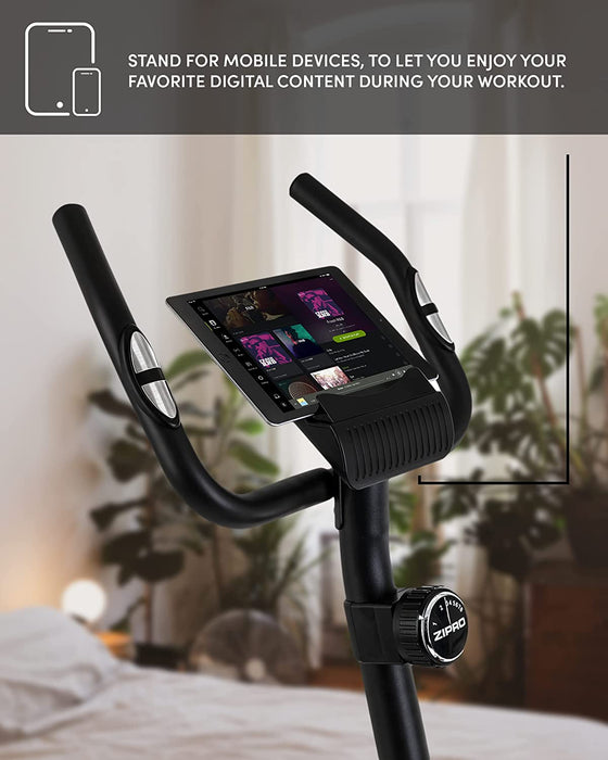 Heimtrainer Fahrrad für Zuhause Magnet Fahhrad bis 120 kg Magnete Exercise Bike Fitnessbike Fitness Fahrrad Hometrainer Cardio Fahrrad Computer