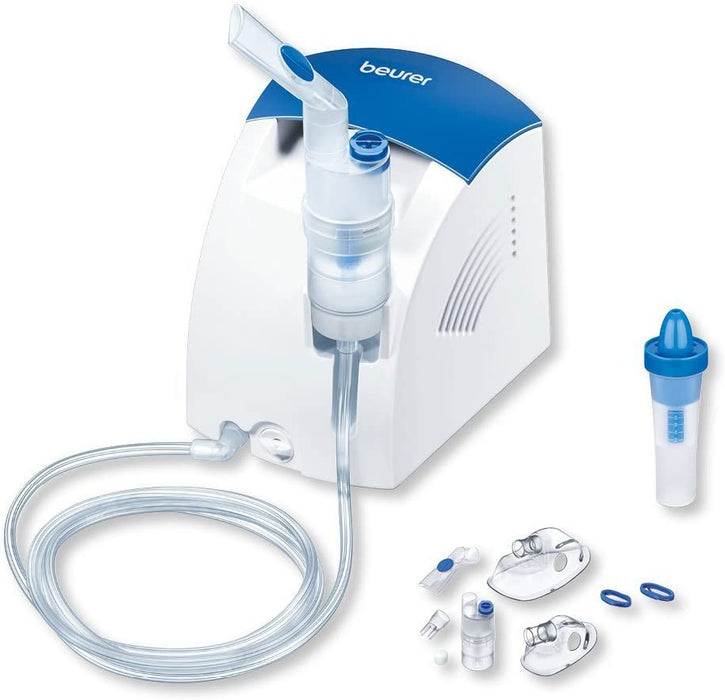 Inhalator und Nasenspülung mit Kompressor: zur Behandlung von Atemwegserkrankungen wie Erkältungen und Bronchitis