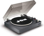 Jam Spun Out Bluetooth Plattenspieler, Vinyl Plattenspieler, 3-fach Riemenantrieb für erstklassigen Sound, Bluetooth-Funktion, Kopfhörerausgang und Aux-Eingang, inklusive Staubschutzhülle - Schwarz