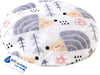 Kirschkernkissen Wärmekissen Körnerkissen für Babys 180g rund 15cm Öko Natur 100% Baumwolle  Wärme + Kältetherapie Massagetherapie (Igel)