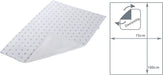 Krabbeldecke 100% Baumwolle 75x100cm doppelseitig multifunktional Minky Kuscheldecke für Kinderwagen weich flauschig (graue Sterne mit weißem Minky)
