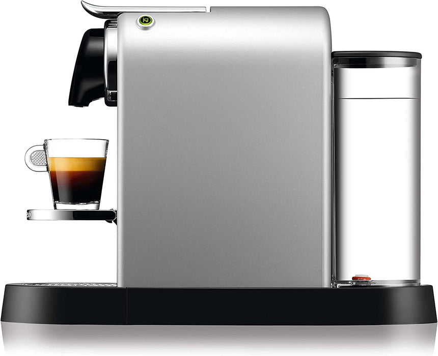 Krups Nespresso XN741B Kaffeemaschine | Freistehende Espressomaschine | Automatische Abschaltung | 1 Liter Wassertank| 1260 Watt | Farbe Silber