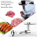 Küchenmaschine 1400W, Blau Multifunktional Knetmaschine mit 6L Edelstahl Schüssel, 3 Rührwerkzeuge inkl 3-Teiligem Patisserie-Set, Spritzschutz