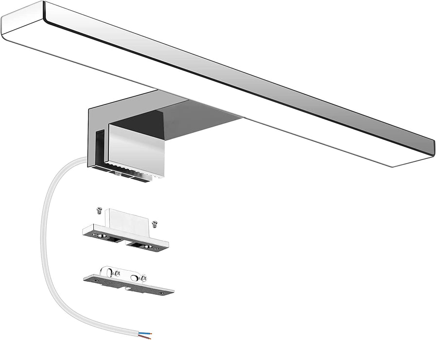LED Spiegellampe Badezimmer Spiegelleuchte 5W 300mm 500lm IP44 Badleuchte Neutralweiß 4000k,Spiegellampen Spiegel Badezimmerschrank 230V