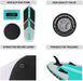 Stand Up Paddle Board - Leader Accessories All-Round SUP Board aufblasbar SUP Brett 