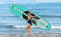 Stand Up Paddle Board - Leader Accessories All-Round SUP Board aufblasbar SUP Brett 